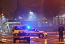 NAPADNUTA AMERIČKA AMBASADA U PODGORICI