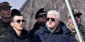 Premijer Marković na vježbi Vojske Crne Gore, Uprave policije, Crvenog krsta i Gorske službe spašavanja „Zima 2019“