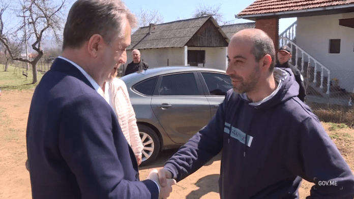 Ministri Vučinović i Nuhodžić posjetili u Beranama Igora Tomkića