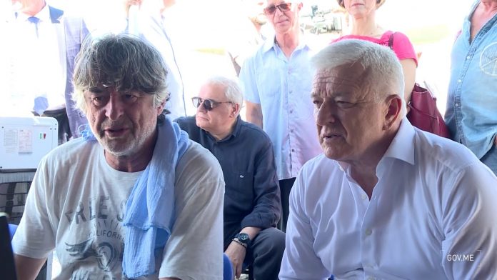 Premijer na snimanju serije „Biser Bojane“