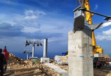 Počela montaža žičare na Cmiljači