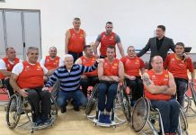 Duško Marković uz paraolimpijce