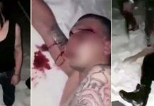 Brutalno prebijanje dilera droge u Rusiji