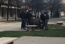 Osmoro uhapšeno zbog okupljanja na javnom mjestu