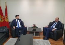 Husović sa ambasadorom Srbije u Crnoj Gori