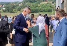 Đukanović stigao u Srebrenicu
