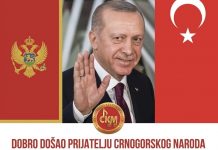 CKM postavio bilborde dobrodošlice u čast dolaska Erdogana