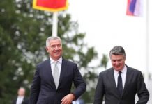 Đukanović u zvaničnoj posjeti Hrvatskoj