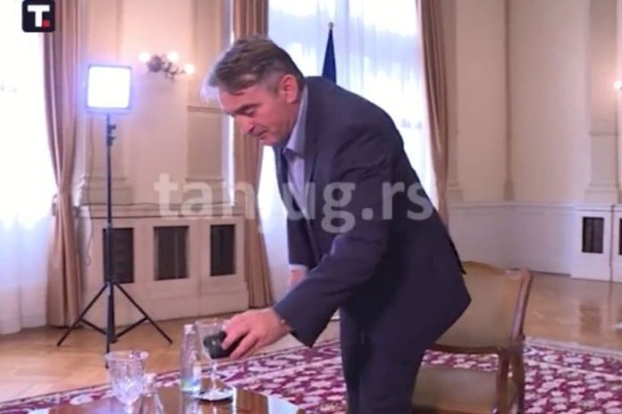 VIDEO: Novinar Tanjuga ne priznaje genocid, Komšić prekida intervju