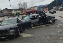 Udes u Rožajama: Povrijeđene tri osobe