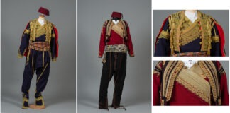 Muška muslimanska/bošnjačka gradska nošnja iz barsko-ulcinjske oblasti