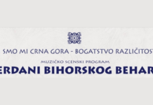 Muzičko scenski program „Đerdani bihorskog behara“ 26. aprila u Petnjici