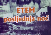 Objavljen roman „ETEM posljednja noć“ autora Rešada Kalača